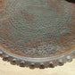 Antique Persian Qajar Embossed Brass Tray Islamic Middle East Calligraphy - Tommy's Treasure