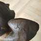 Antique Pair of German Baroque Cherub Angel Putti Head Plaster Wood Wall Plaques - Tommy's Treasure