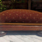 Victorian 19th Century Mahogany Rectangle Bun Feet Footstool / Footrest - Tommy's Treasure