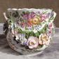 19th Century Meissen Germany Porcelain Ceramic Antique Cooler Cachepot Planter - Tommy's Treasure